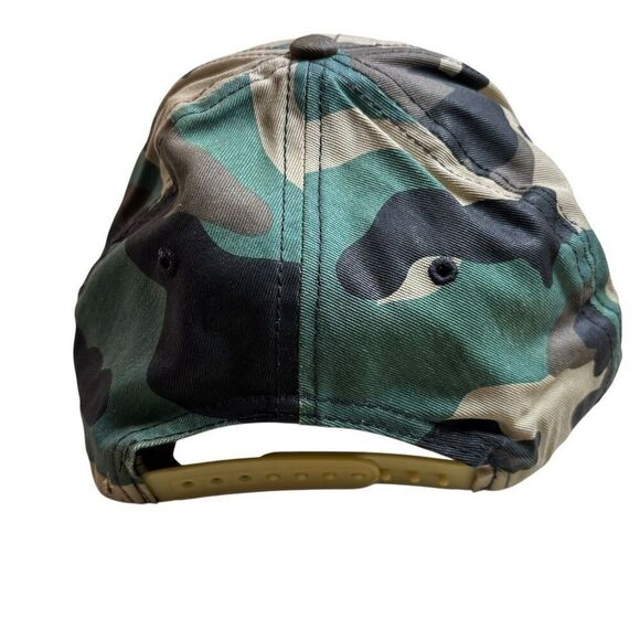 Nike Baylor Bears Camo Snapback Hat Unisex Adjustable Cap Multicolor - Picture 2 of 5